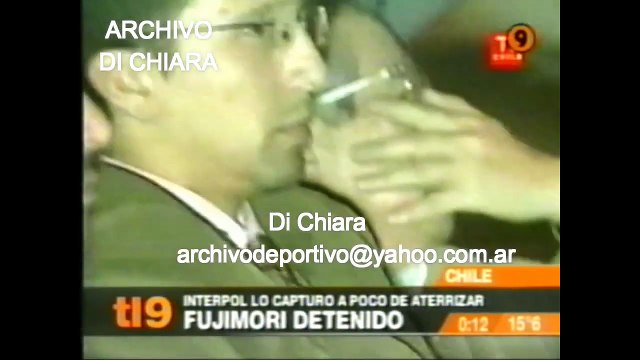 Chile Interpol captura al ex presidente del Perú Alberto Fujimori (2005)