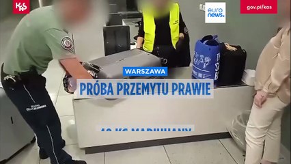Miała 40 kg marihuany w walizkach. „Nie wiedziałam, co przewożę”