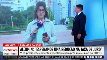 Alckmin: “Esperamos uma redução na taxa de juros”; Ghani comenta