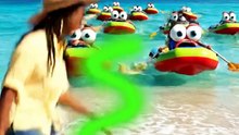 Boats Flee on Beach Because of Girl’s Smelly Socks 😂🚤 | Hilarious Beach Adventure