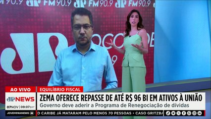 Zema adere a programa federal de renegociação de dívidas com ativos de R$ 96 bilhões
