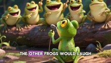 Mixy Daily Toons TV, cartoon stories☀️“The Frog Who Wanted to Sing” __