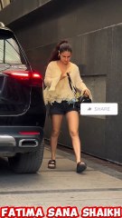 Bollywood Actress Fatima Sana Shaikh Spotted in City ♥️🥰🌹