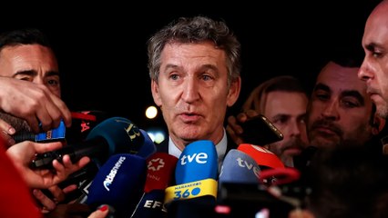 Feijóo: "Los pensionistas no tienen culpa de que el gobierno sea inviable"