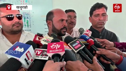 खजुराहो एयरपोर्ट पर क्रांति गौड़ का ग्रैंड वेलकम, भाई ने बताया कोहिनूर का हीरा