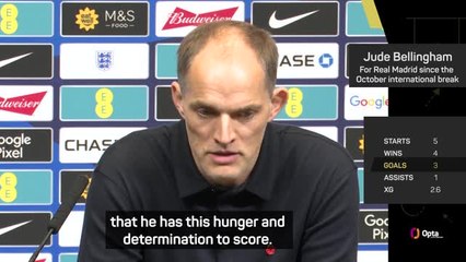 Bellingham showed that he deserved to be in the England squad - Tuchel