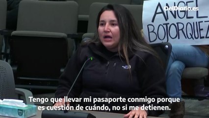 "¿Cómo le explico a mis hijos que los derechos civiles no se aplican a todos?": una mujer, ante las redadas de Trump