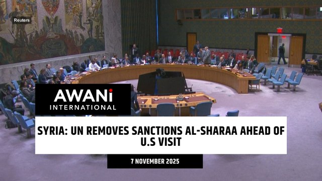 Syria: UN removes sanctions Al-Sharaa ahead of U.S visit