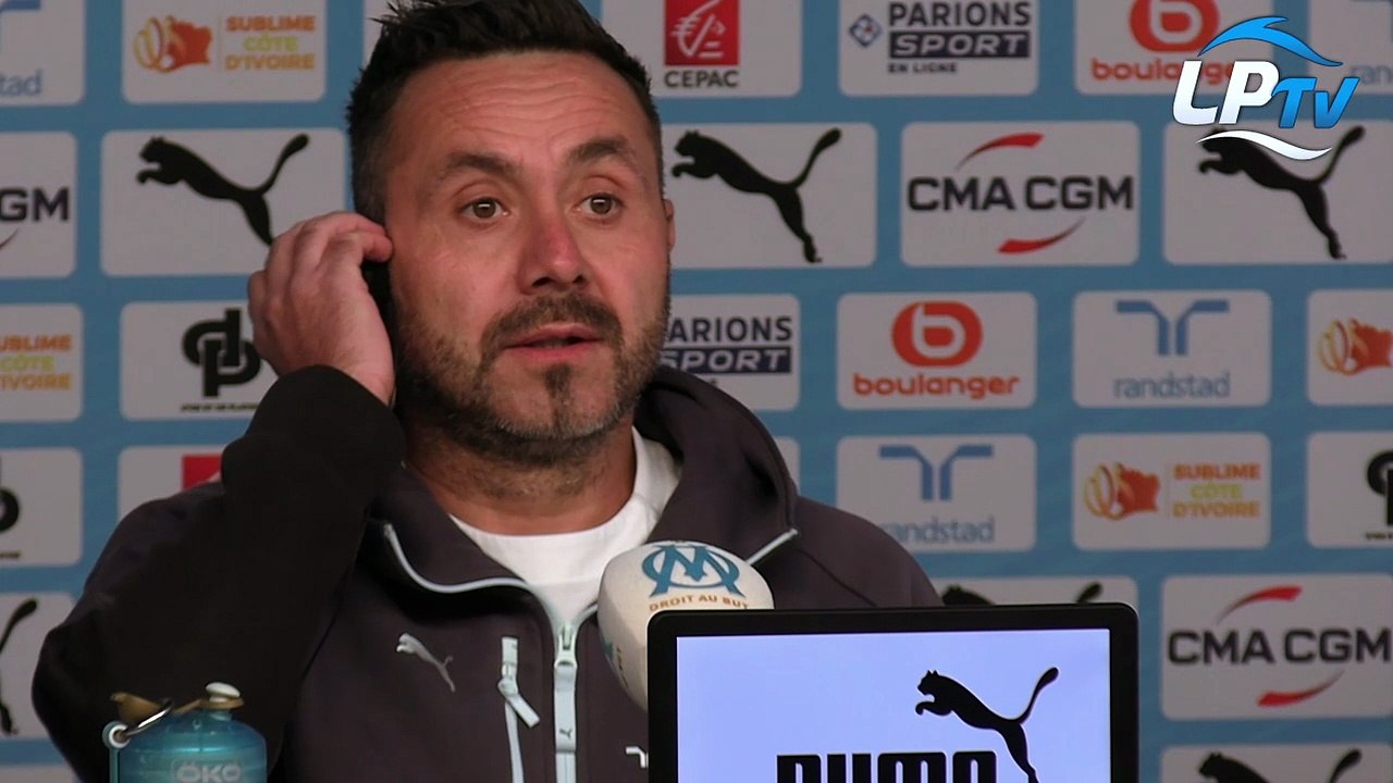 Intégrale de la conférence de presse de Timothy Weah et Roberto De Zerbi avant la réception de Brest