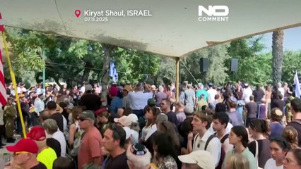 سوگواری صدها نفر در اسرائیل پس از بازگشت پیکر سروان اومر نوترا از غزه