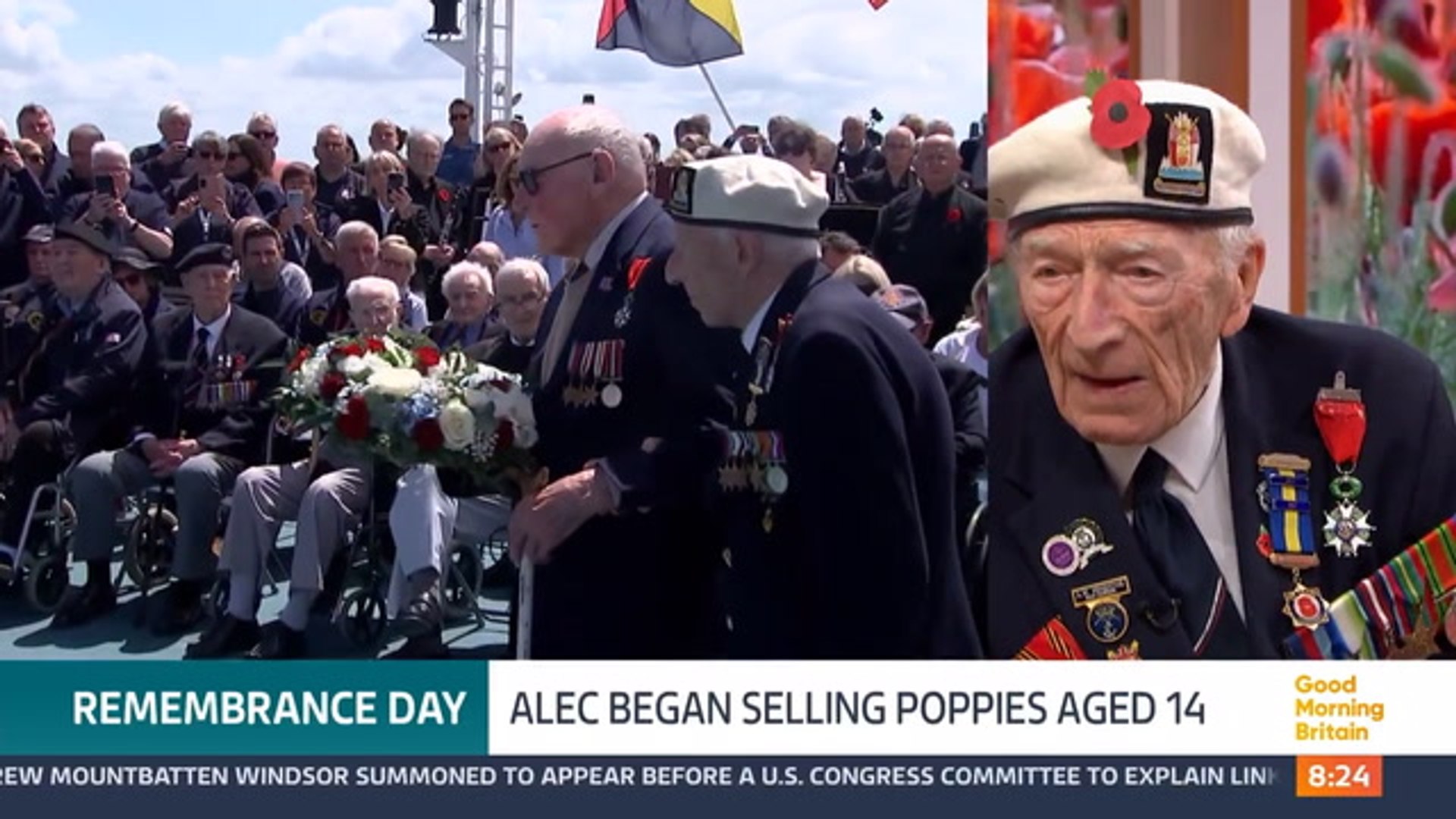 100-year-old World War II Veteran Alec Penstone