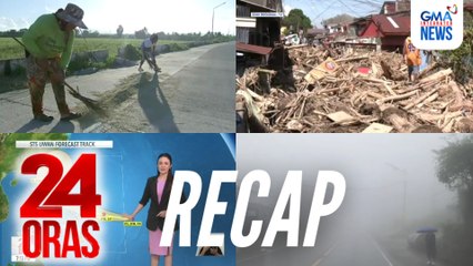 24 Oras: (Part 2) Update sa Bagyong Uwan | Pinsala ng bagyo sa agrikultura | “Broken Roads, Broken Promises,” atbp.