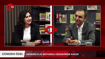 8 ay hapiste kaldı! Gazeteci Ercüment Akdeniz Cumhuriyet stüdyosunda!