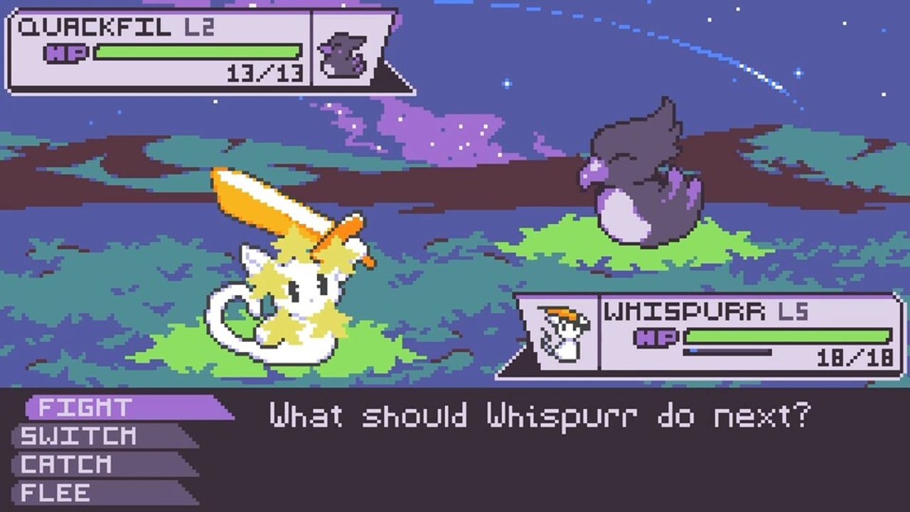 Doki monsters: quest ist eine hommage an die klassischen pokémon-spiele