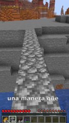 como hacer puentes rapidos en minecraft java o bedrock Tutorial
