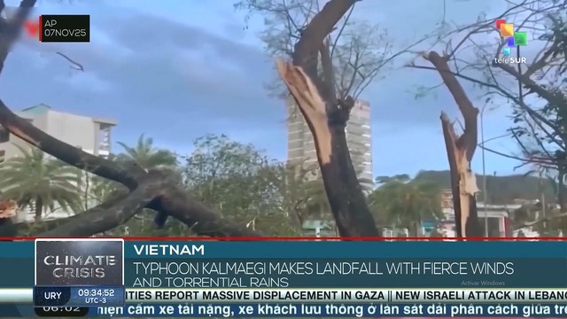 Vietnam: Typhoon Kalmaegi Makes Landfall With Fierce Winds and Torrential Rains