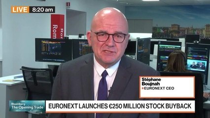 Euronext CEO on Pan-European Exchange, Buyback