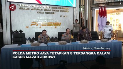 Polda Metro Jaya Tetapkan 8 Tersangka dalam Kasus Ijazah Jokowi