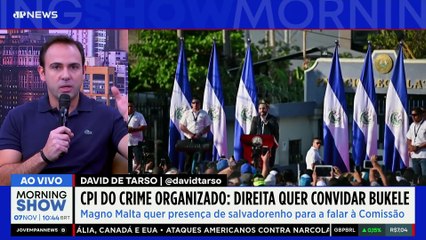 Bukele vai FALAR no Senado brasileiro? Direita quer ouvi-lo na CPI do CRIME ORGANIZADO