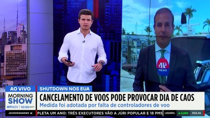 Shutdown provoca CANCELAMENTO de voos e AMEAÇA PARALIZAR transporte aéreo nos EUA