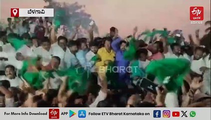 ಪ್ರತಿ ಟನ್‌ ಕಬ್ಬಿಗೆ ಸರ್ಕಾರದಿಂದ 3,300 ರೂ. ದರ ನಿಗದಿ; ಗುರ್ಲಾಪುರ ಗ್ರಾಮದಲ್ಲಿ ಮುಗಿಲು ಮುಟ್ಟಿದ ಸಂಭ್ರಮ, 9 ದಿನಗಳ ಹೋರಾಟಕ್ಕೆ ತೆರೆ