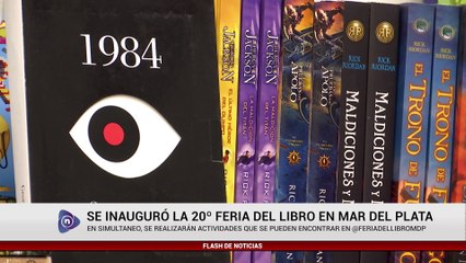 SE INAUGURÓ LA 20 FERIA DEL LIBRO EN MAR DEL PLATA