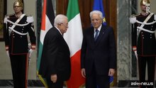 M.O,Quirinale: Mattarella ha ricevuto Presidente Palestina Mahmoud Abbas