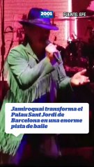 Jamiroquai transforma el Palau Sant Jordi de Barcelona en una enorme pista de baile