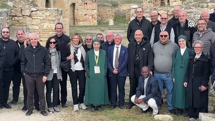 Papa 14. Leo'nun Türkiye ziyareti öncesinde Vatikan heyeti Denizli'ye geldi