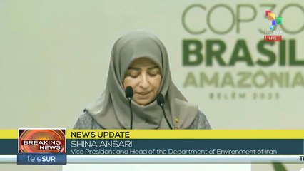 B/N: Iran Accuses US and Israel of Environmental Destruction at COP30