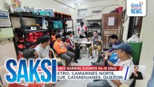 Camarines Norte at Quezon Province, pinaghahandaan ang Bagyong Uwan | Saksi