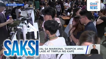 Coffee festival sa Marikina, tampok ang iba't ibang klase at timpla ng kape | Saksi