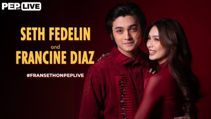 WATCH: Francine Diaz & Seth Fedelin on PEP Live!