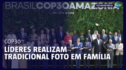 Líderes da COP30 tiram foto de família em Belém