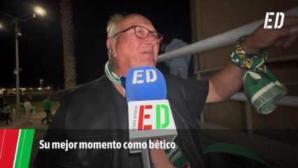 Olaf, el alemán con corazón verdiblanco: "¿El mejor momento? Cuando mi mujer palangana me regaló el escudo del Betis en oro"