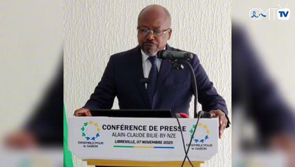 [#Direct] Conférence de presse d’Alain Claude Bilie-by-Nze