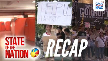 State of the Nation: (RECAP) Update sa Bagyong Uwan; Tulong sa nasalanta ng Bagyong Tino