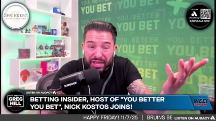 Are the Pats for real? This week will tell us. Betting insider, Nick Kostos joins!