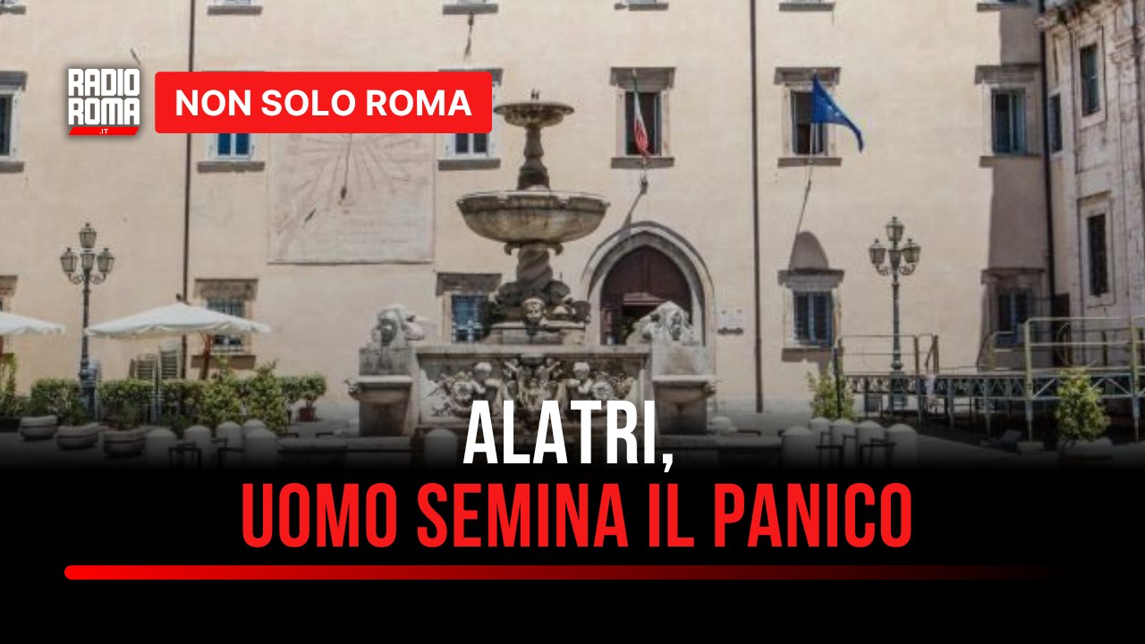 Alatri, armato di spranga entra nelle abitazioni e semina il panico: fermato un uomo