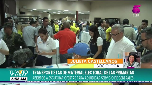 Julieta Castellanos: Improcedente que Fuerzas Armadas se encarguen del transporte de maletas electorales