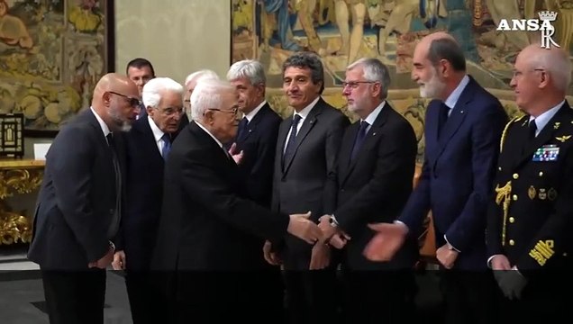 Mattarella a Abu Mazen: Anp e' un interlocutore fondamentale