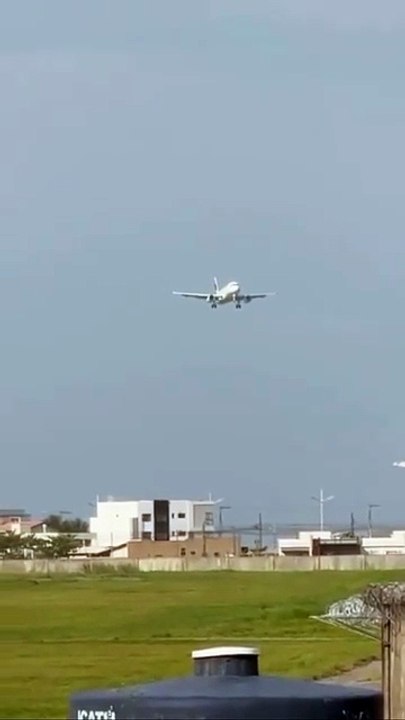 O que é o pouso-caranguejo que chamou atenção no aeroporto de Navegantes