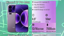 OnePlus 15 vs Xiaomi 17 Pro Max vs RedMagic 11 Pro