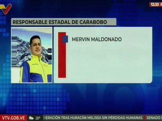 Nombres de los rectores responsables en las entidades de Venezuela