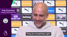 'They are completely right' - Guardiola on being called the greatest manager ever
