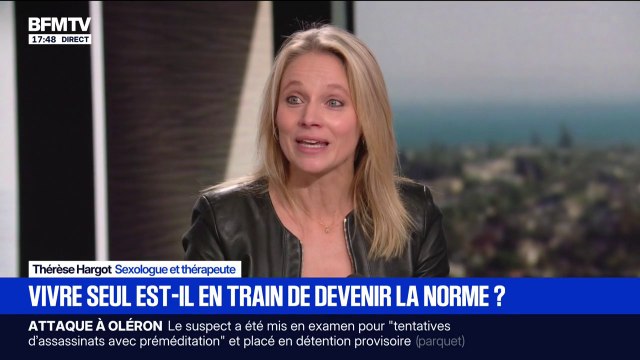 Vivre seul est-il en train de devenir la norme ?: pour Thérèse Hargot, sexologue, c'est une bonne chose pour repenser notre façon d'être en relation