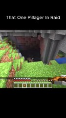 That One Pillager In Raid #minecraft #minecraftsurvivalseries100days #genzplayz