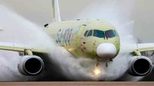 Russian Superjet Takes on “Water Pool” in Unique Engine Endurance Test