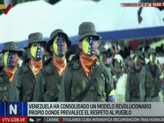 Cadetes de la Universidad Militar Bolivariana de Venezuela recibieron Investidura Patriótica