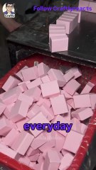 This small factory in India manufactures thousands of beauty soap bars daily 🧼✨ Low production cost, high export demand, and strong profit margins! Would you start something like this? 👇💼 #SoapFactory #BeautySoap #Manufact Reacts | DIY videos | crafts